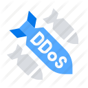128x128 Ddos Attack Icons