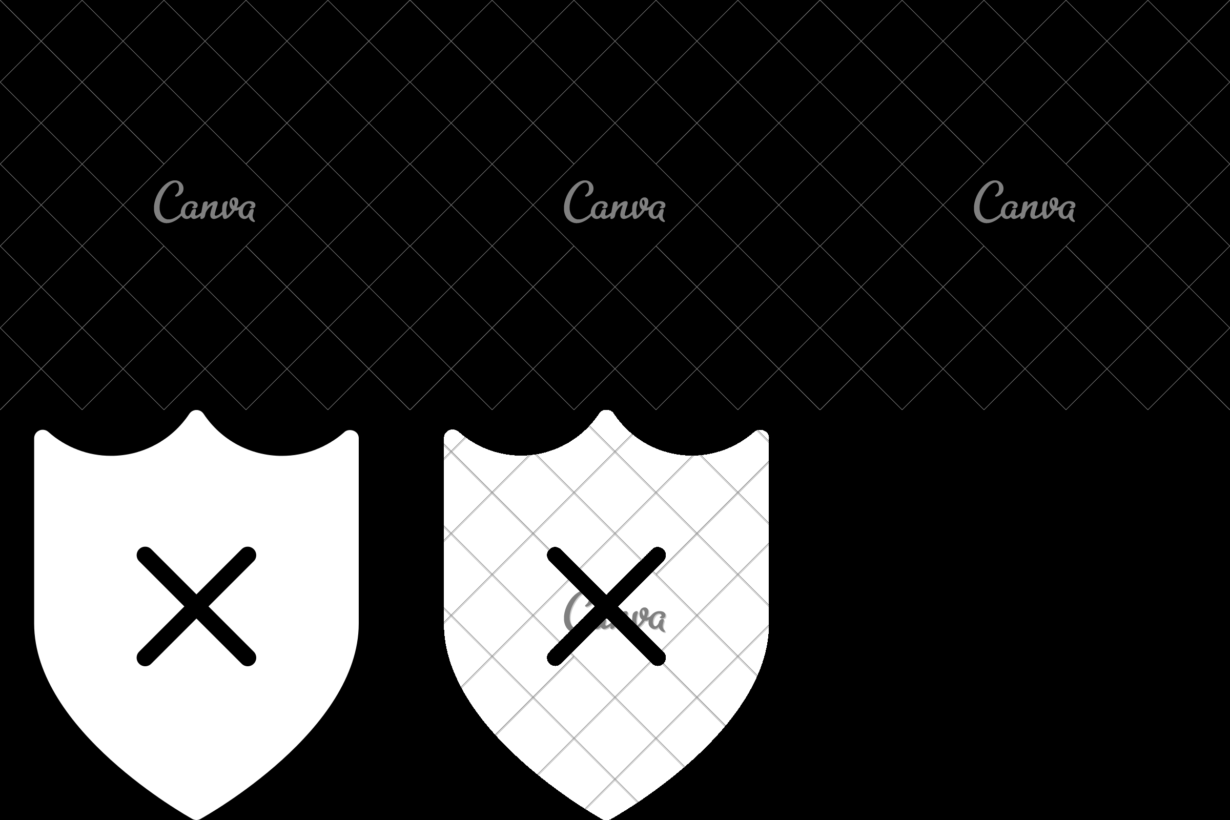 2400x1600 Deactivate Protection Vector Icon Illustration