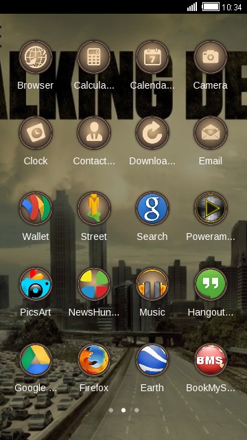 360x640 The Walking Dead Free Android Theme U Launcher