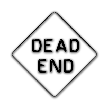 420x420 Dead End Cliparts