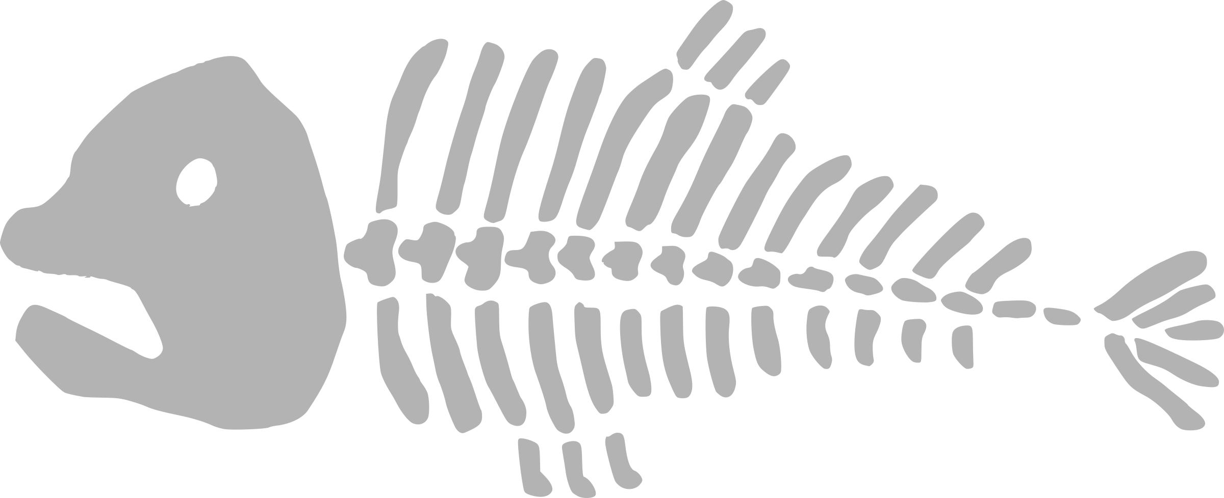 2400x978 Dead Fish Icons Png