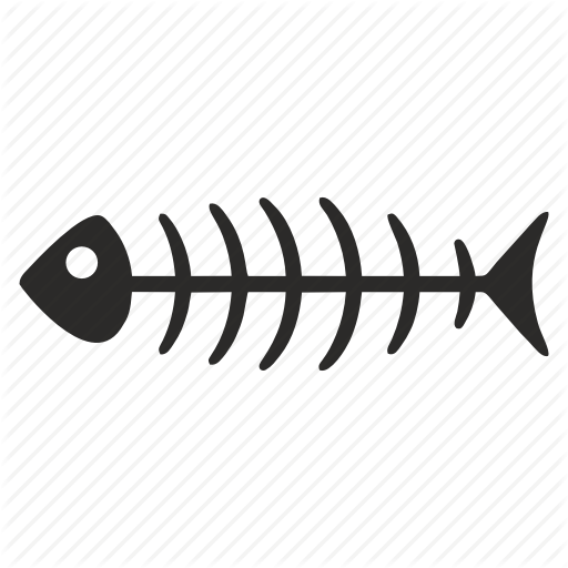 512x512 Bones, Dead, Fish Icon