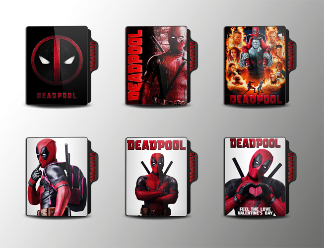 653x500 Deadpool Folder Icon