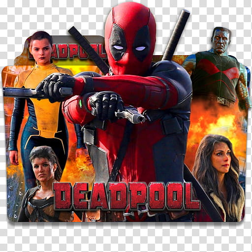 512x512 Deadpool Folder Icon Mega Pack, Deadpool V Transparent Background