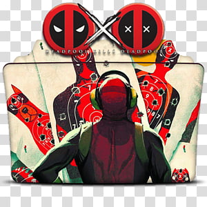 300x300 Marvel Deadpool Illustration, Deadpool Attack Transparent