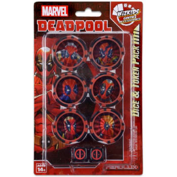 350x350 Marvel Heroclix Deadpool Dice Token Pack