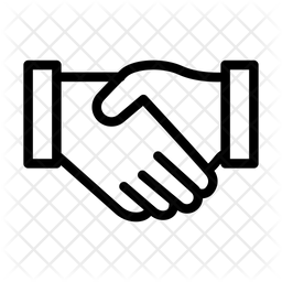 256x256 Deal Icon Of Line Style