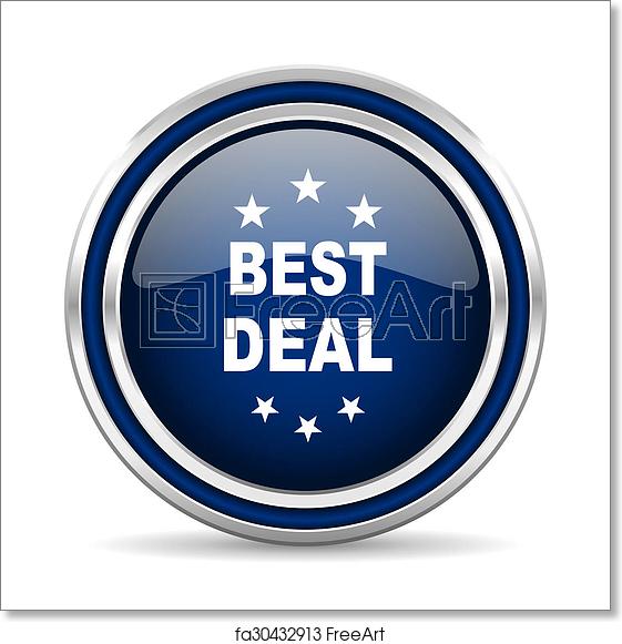 561x581 Free Art Print Of Best Deal Icon Freeart