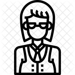 256x256 Dealer Icon Of Line Style