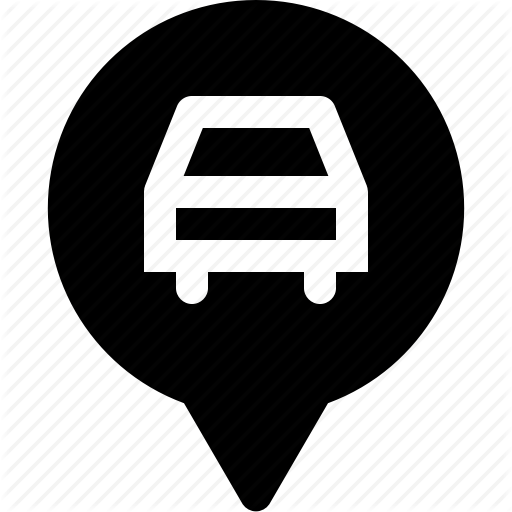 512x512 Car, Dealer, Location, Marker, Park, Pin, Yumminky Icon