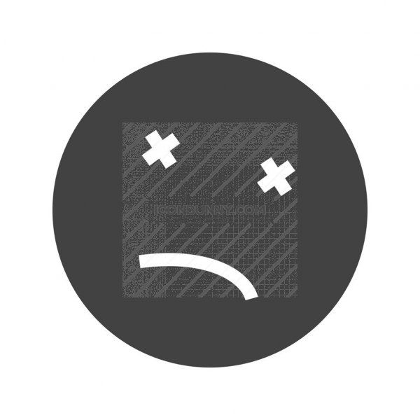 600x600 Dead Glyph Icon