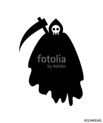 416x500 Demon Of Death Icon Stock Image And Royalty Free Vector