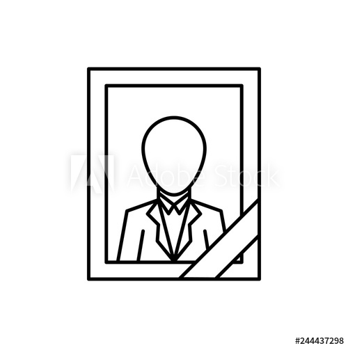 500x500 Funeral, Memorial Icon Element Of Death Icon For Mobile Concept