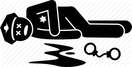 512x259 Dead, Death, Die, Died, Killed, Police, Policeman Icon