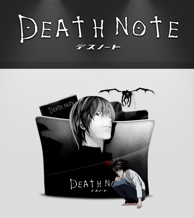 800x900 Death Note Folder Icon