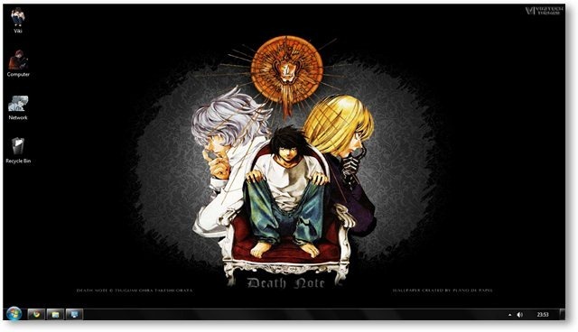 640x368 Death Note Theme For Windows And Windows