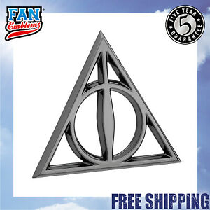 300x300 Deathly Hallows Symbol Emblem, Harry Potter Premium Automotive