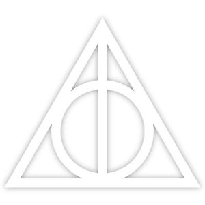 300x300 Harry Potter Deathly Hallows Symbol Vinyl Decal Car Window