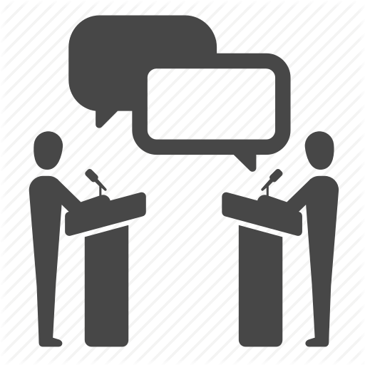 512x512 Argue, Debate, Democracy, Dispute, Political, Speak, Speech Icon