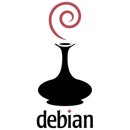 256x256 Debian Logo Icon Of Flat Style