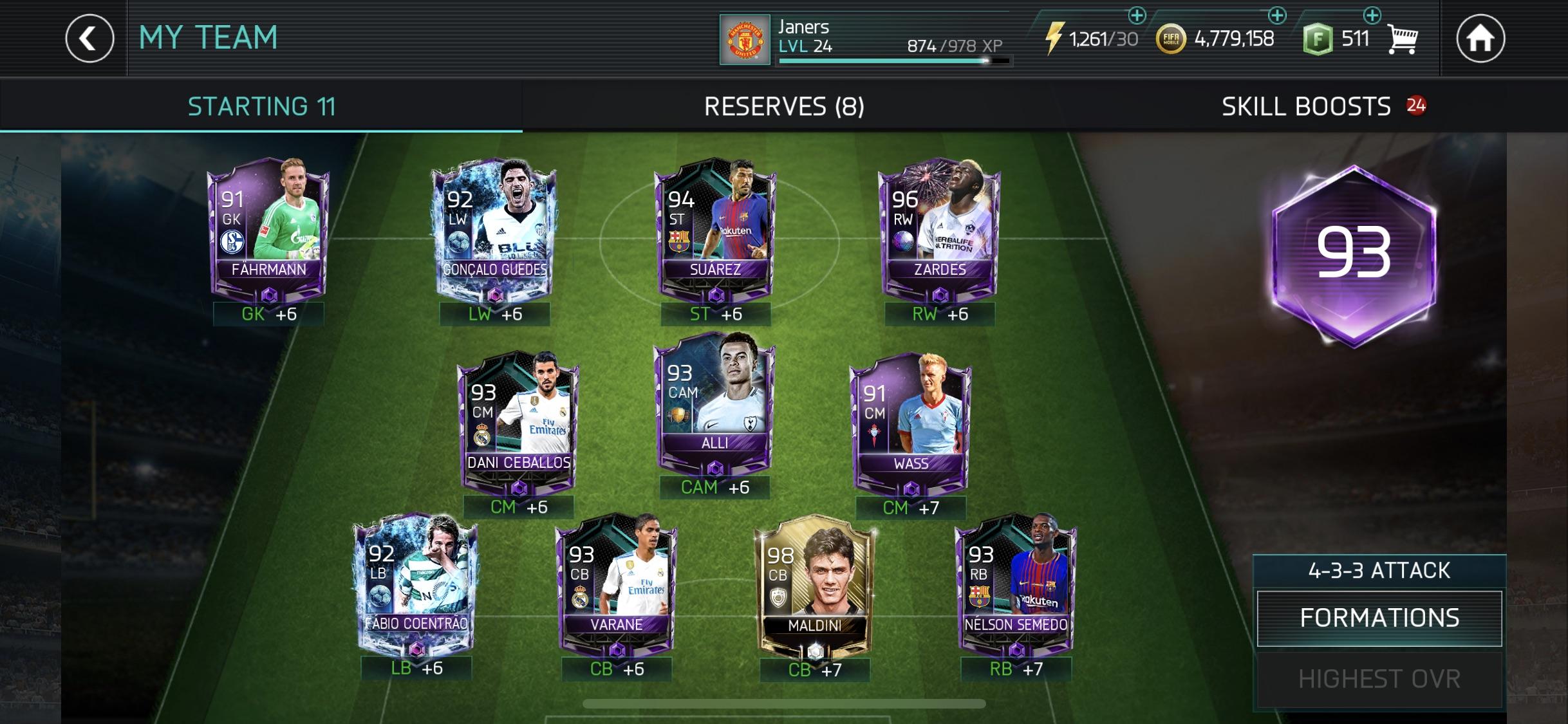 2436x1125 Suggestion Got Maldini From The Icon Pack Which Was Decent Now