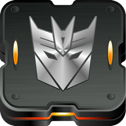 256x256 Transformers Decepticons Icon Skrynium Black Iconset Kalangozilla