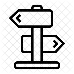 256x256 Decision Making Icon Of Line Style