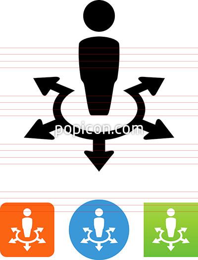 400x524 Person Making A Decision Icon