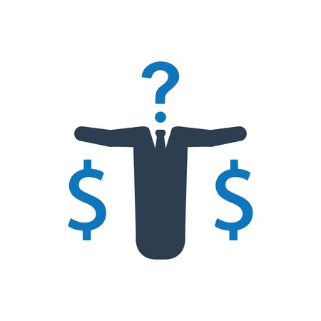 450x450 Confusion In Decision Making Icon Royalty Free Vector Graphics