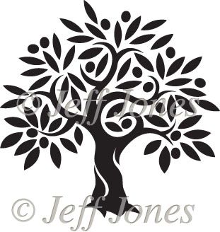311x328 Graphic Tree Stock Art Illustration Icon Cajitas Illustration