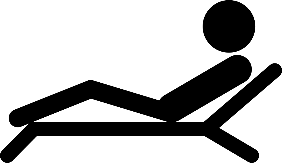980x568 Man Lying On A Deck Chair Of A Spa Png Icon Free Download