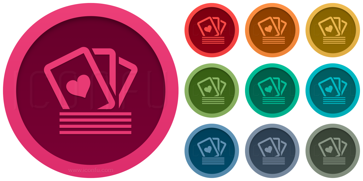 1200x600 Playing Cards Deck Icon