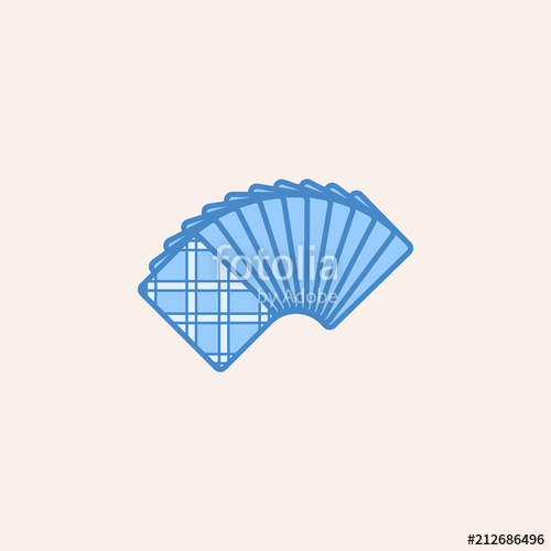 An Uncovered Deck Of Cards From The Back Icon Element Of Casino 500x500 An Uncovered Deck Of Cards From The Back Icon Element Of Casino