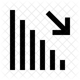 Decline Icon Of Line Style 256x256 Decline Icon Of Line Style