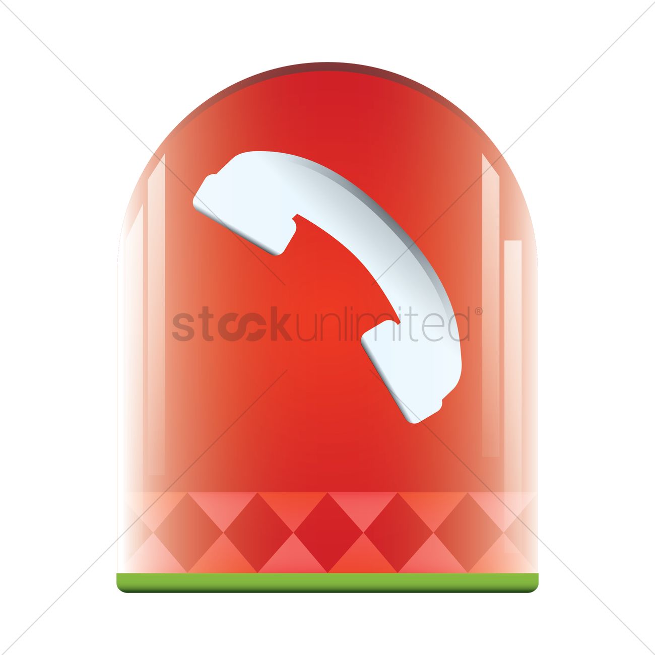 End Call Decline Icon Vector Image 1300x1300 End Call Decline Icon Vector Image
