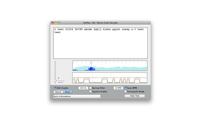 643x402 Morse Decoder On The Mac App Store