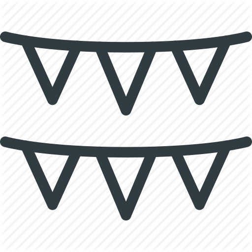 512x512 Deco, Decoration, Flags, Party Icon