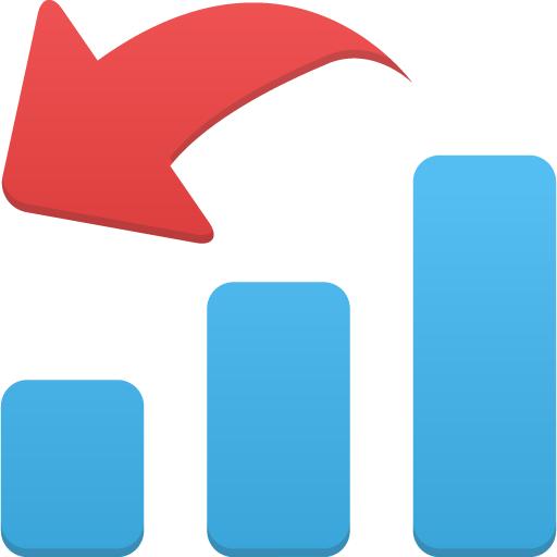 512x512 Decrease Icon Flatastic Iconset Custom Icon Design