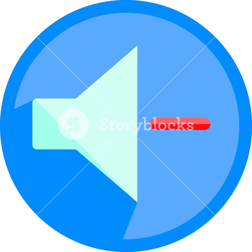 1000x1000 Volume Decrease Icon Royalty Free Stock Image