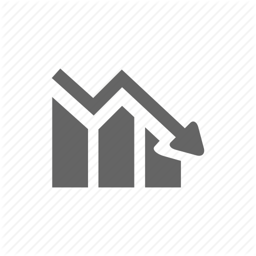 512x512 Charts, Decrease, Diagram, Graph, Graphs, Trend Icon