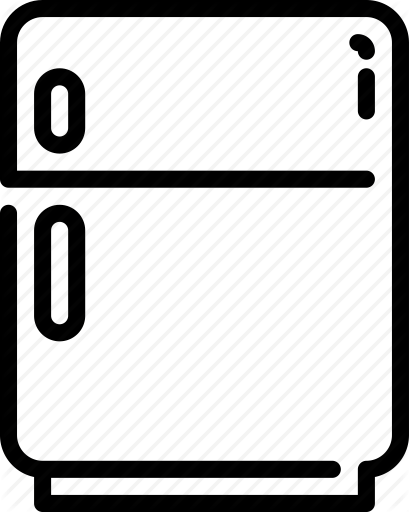 409x512 Cooler, Cooling, Deep Freeze, Food, Fridge, Kitchen Icon