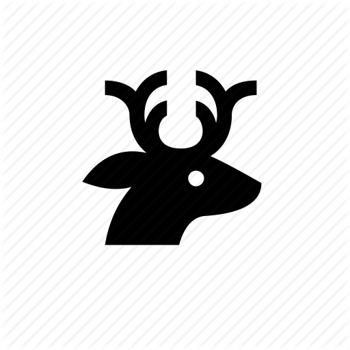 512x512 Animal, Deer, Head, Nature, Roe Icon