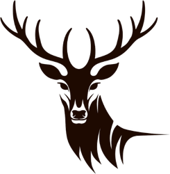 245x250 Deer Icon Sticker