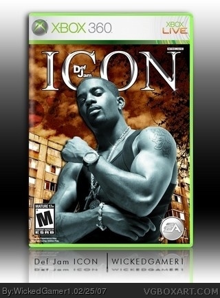 320x433 Def Jam Icon Xbox Box Art Cover
