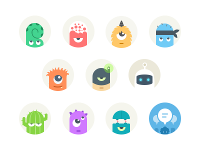 400x300 Avatars For Messaging App