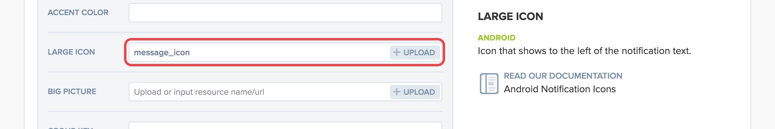2500x418 Android Notification Icons