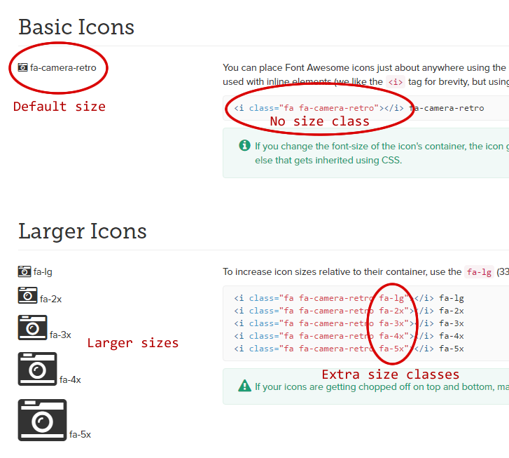 Default icon size at vectorified collection of default icon size