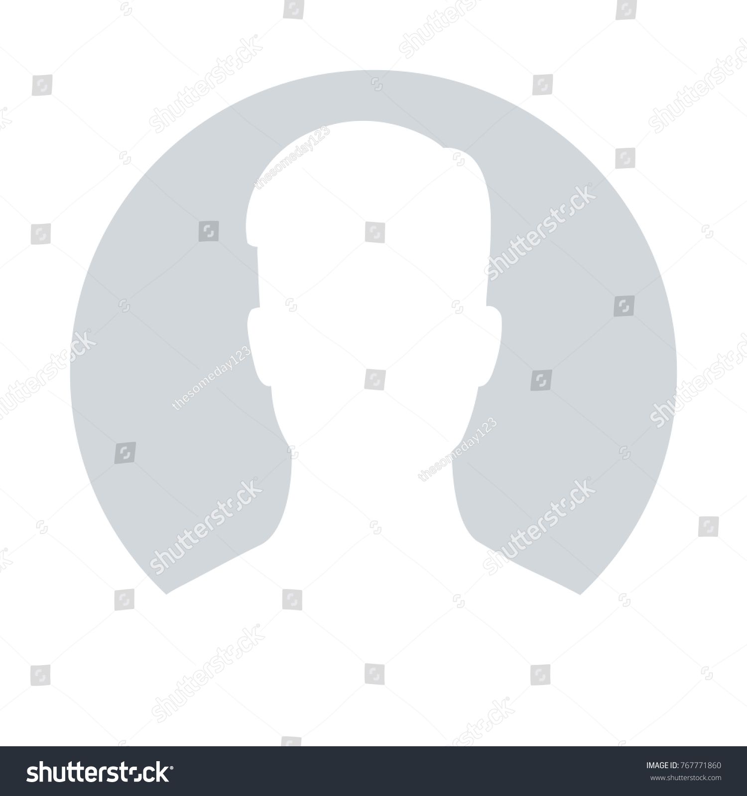 1500x1600 Default Avatar Profile Icon Grey Photo Placeholder, Illustrations