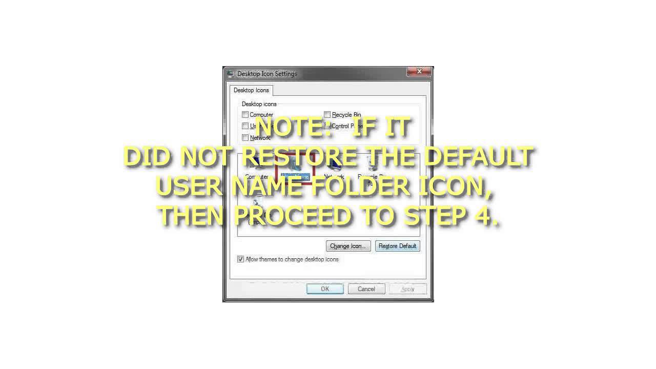 How To Restore Default User Folder Icons In Windows And Windows 1280x720 How To Restore Default User Folder Icons In Windows And Windows