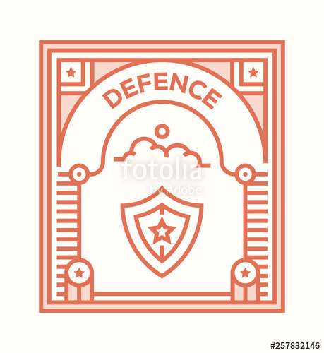 459x500 Defence Icon Concept Stock Image And Royalty Free Vector